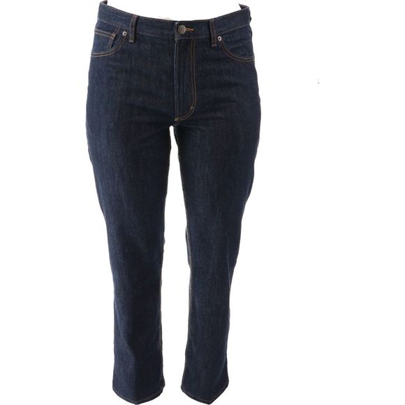 Lands' End Jeans Lands End Mens Traditional 5 Pocket Jeans Deep Sea